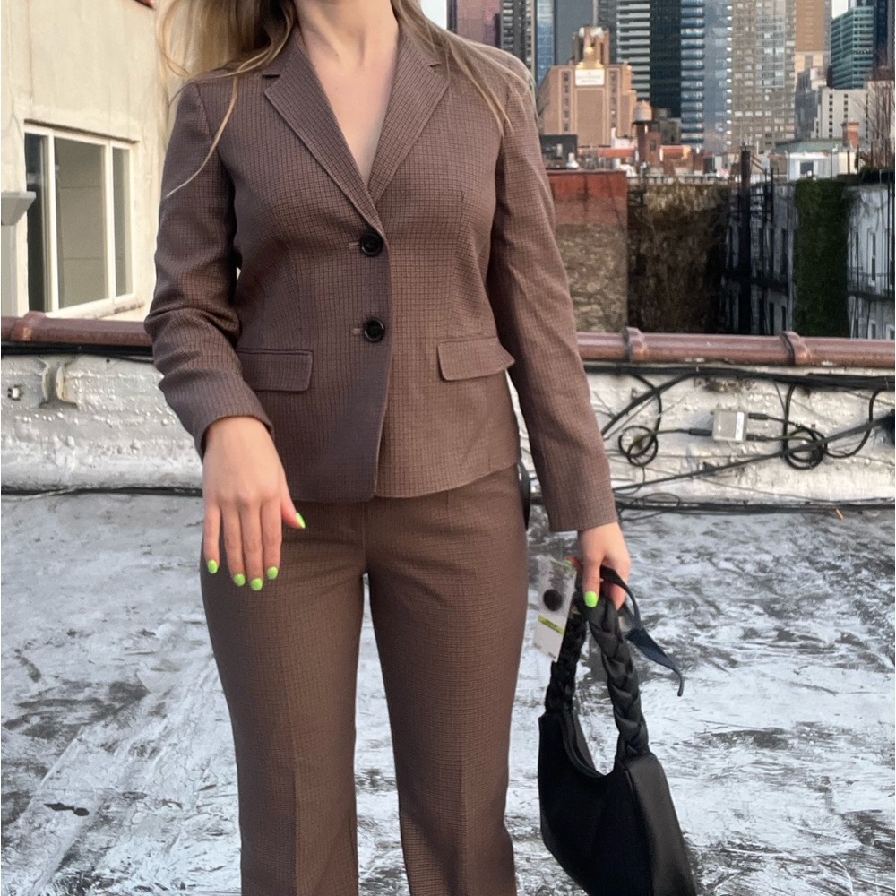 ‼️ Womens blazer and pants suit co-ord US4 petite BRAND NEW LE SUIT‼️